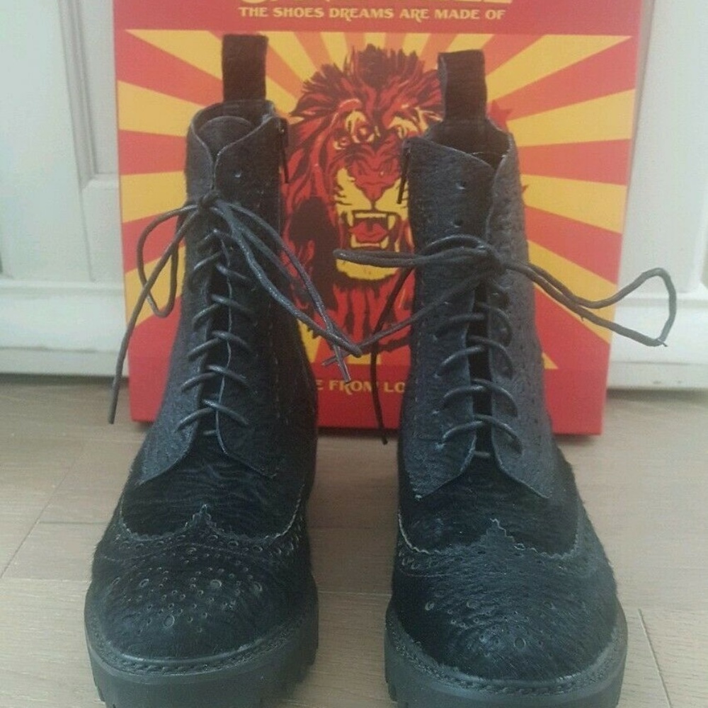 Jeffrey Campbell Combat Boots Ankle NWB 8.5